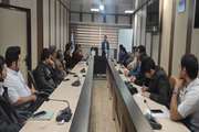جلسه مسئولین مناطق با ریاست اورژانس برگزار شد